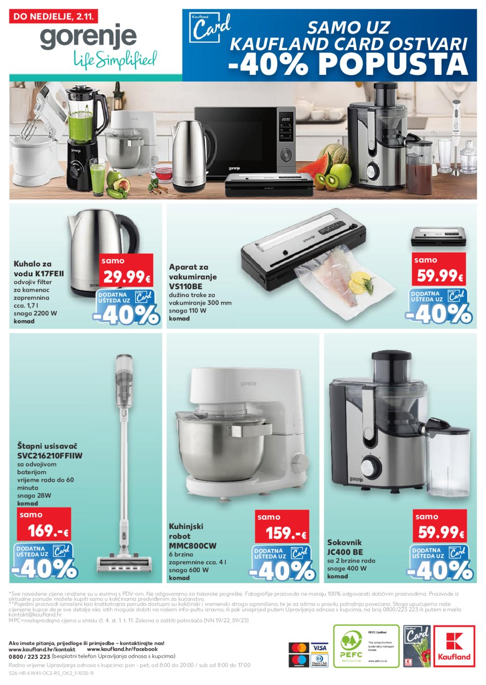 Kaufland katalog Neprehrambenih proizvoda 08.10. - 14.10.2025.