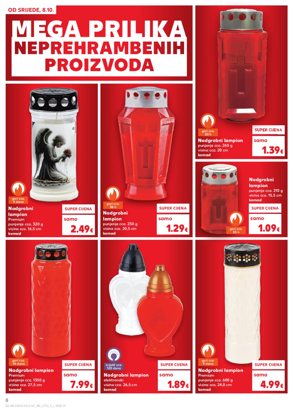 Kaufland katalog Neprehrambenih proizvoda 08.10. - 14.10.2025.