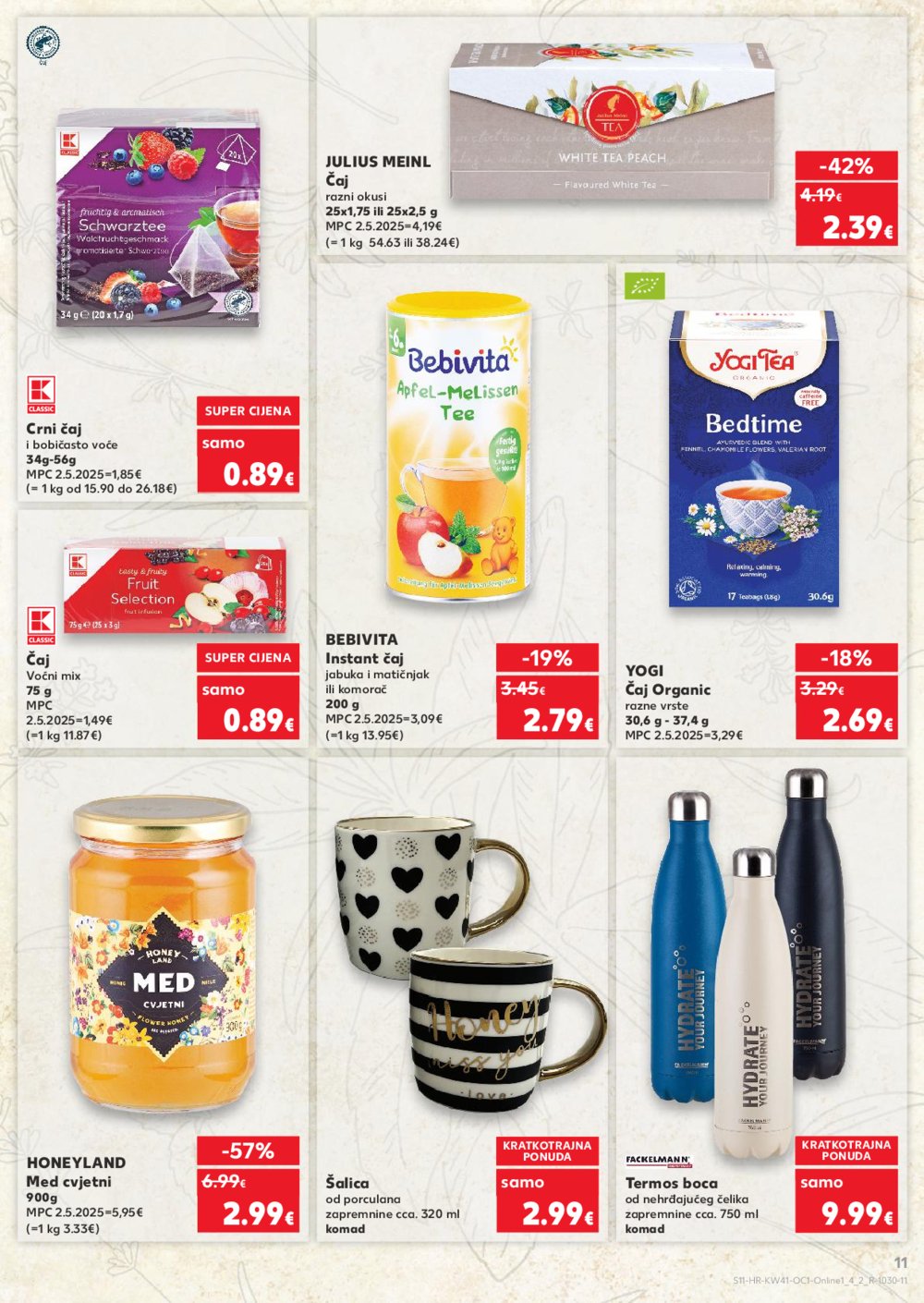 Kaufland katalog Robne marke 08.10. - 14.10.2025.