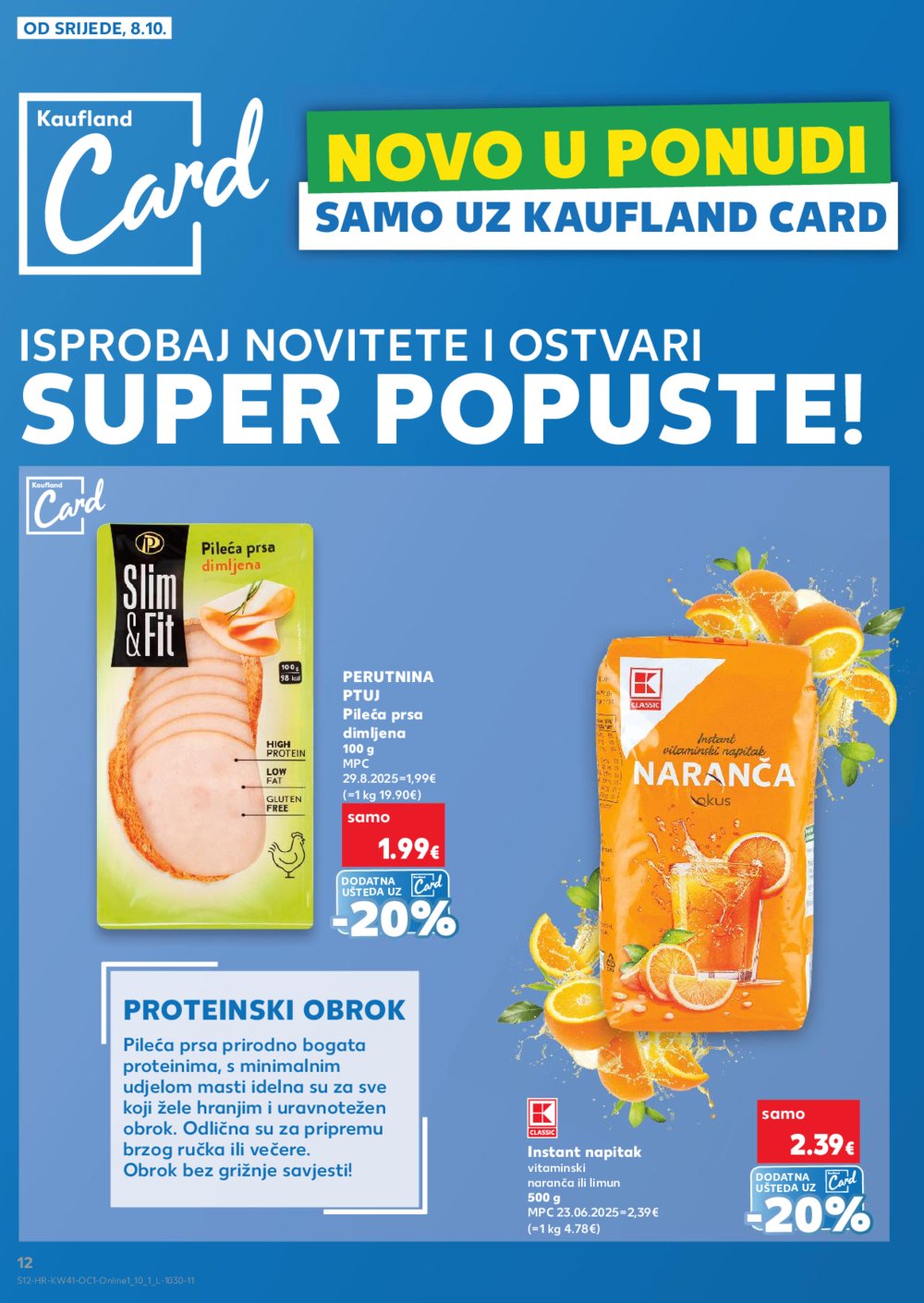 Kaufland katalog Robne marke 08.10. - 14.10.2025.