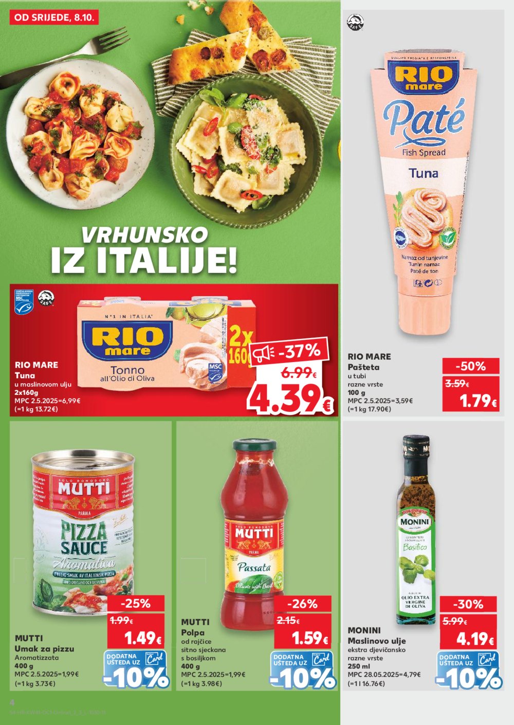 Kaufland katalog Robne marke 08.10. - 14.10.2025.