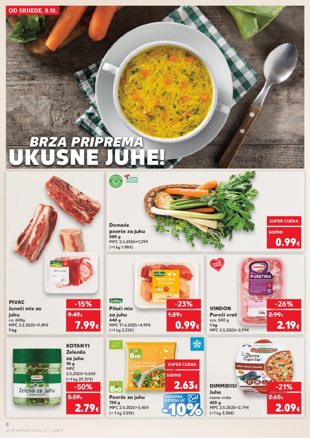 Kaufland katalog Robne marke 08.10. - 14.10.2025.