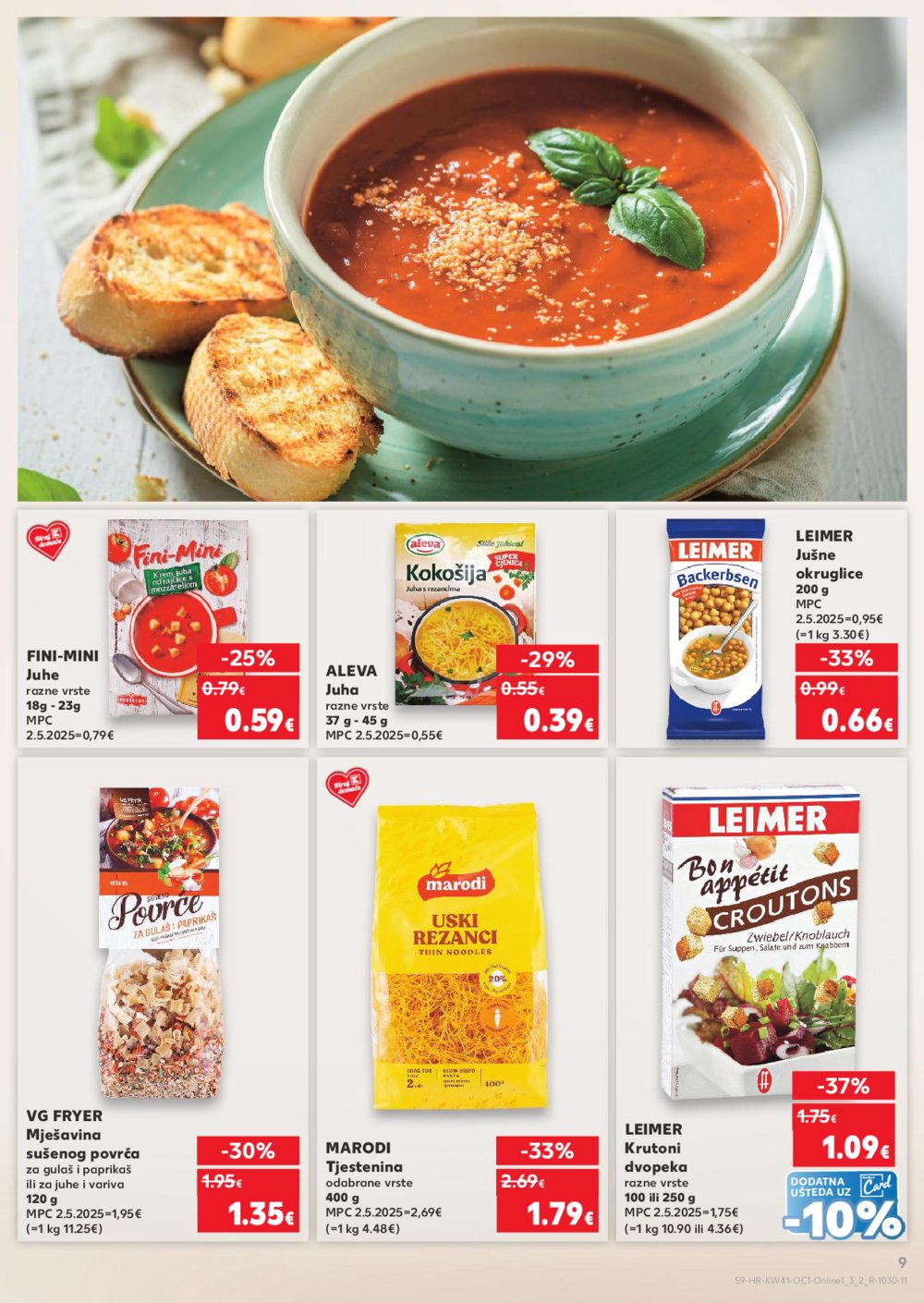Kaufland katalog Robne marke 08.10. - 14.10.2025.