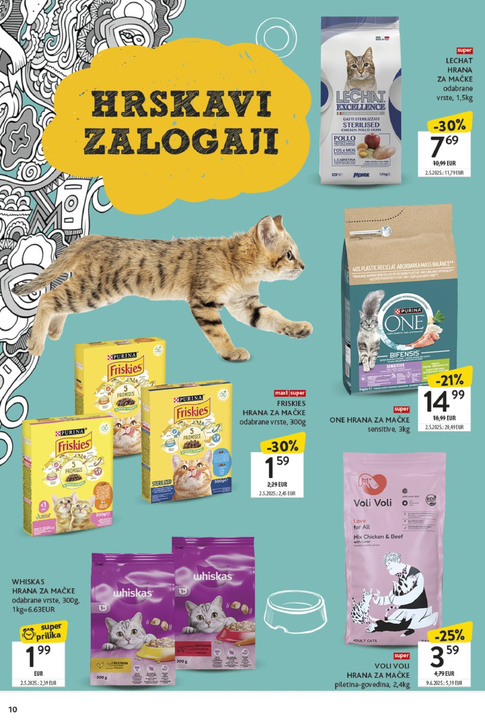Konzum katalog Kućni ljubimci 06.10. - 19.10.2025.
