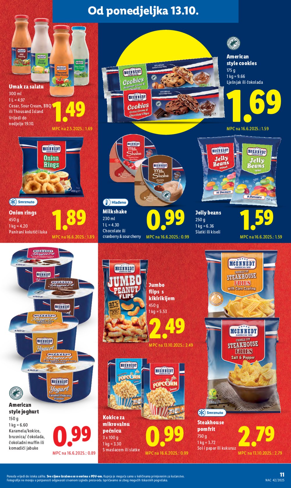 Lidl katalog Super ponuda od ponedjeljka 13.10. - 19.10.2025.