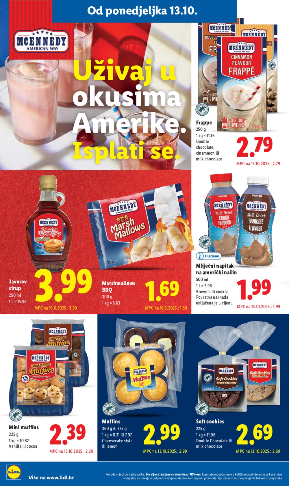 Lidl katalog Super ponuda od ponedjeljka 13.10. - 19.10.2025.