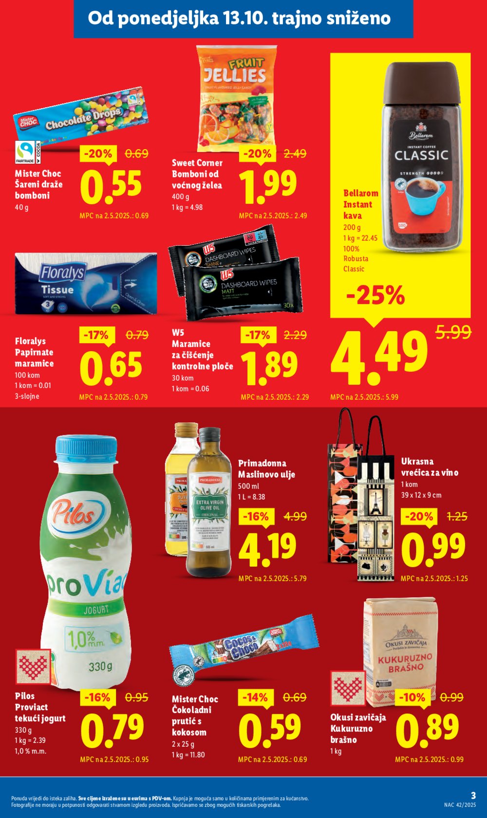 Lidl katalog Super ponuda od ponedjeljka 13.10. - 19.10.2025.
