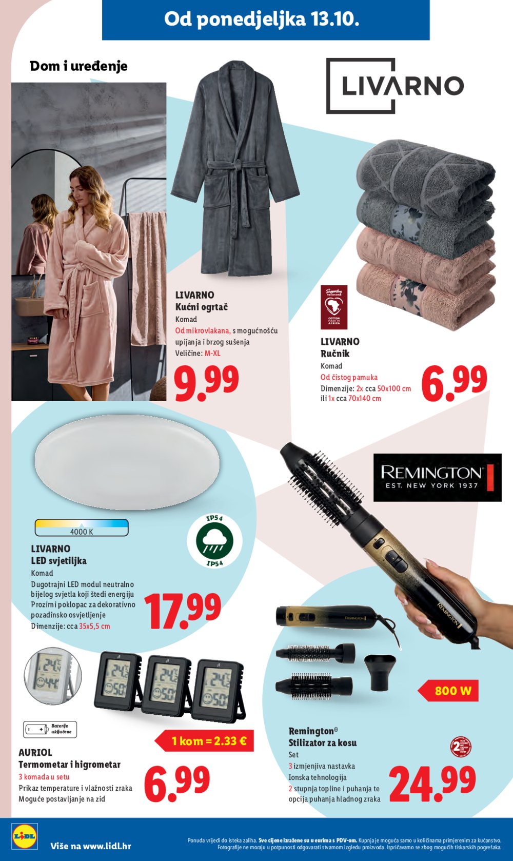 Lidl katalog Super ponuda od ponedjeljka 13.10. - 19.10.2025.