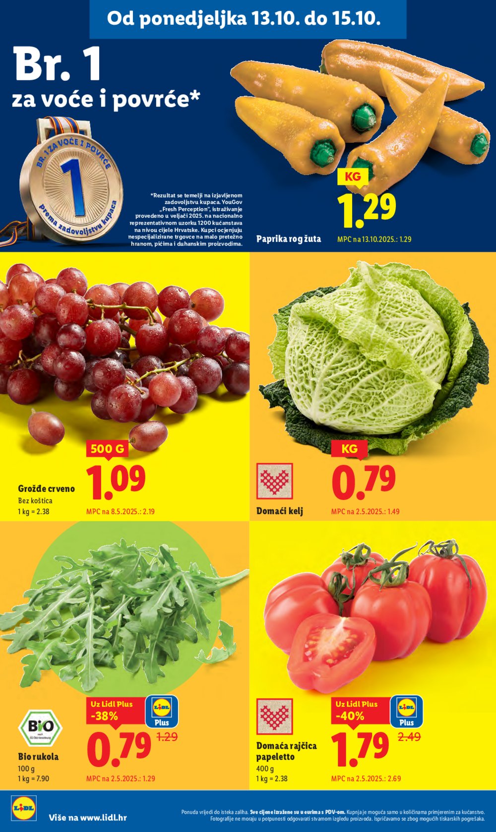 Lidl katalog Super ponuda od ponedjeljka 13.10. - 19.10.2025.