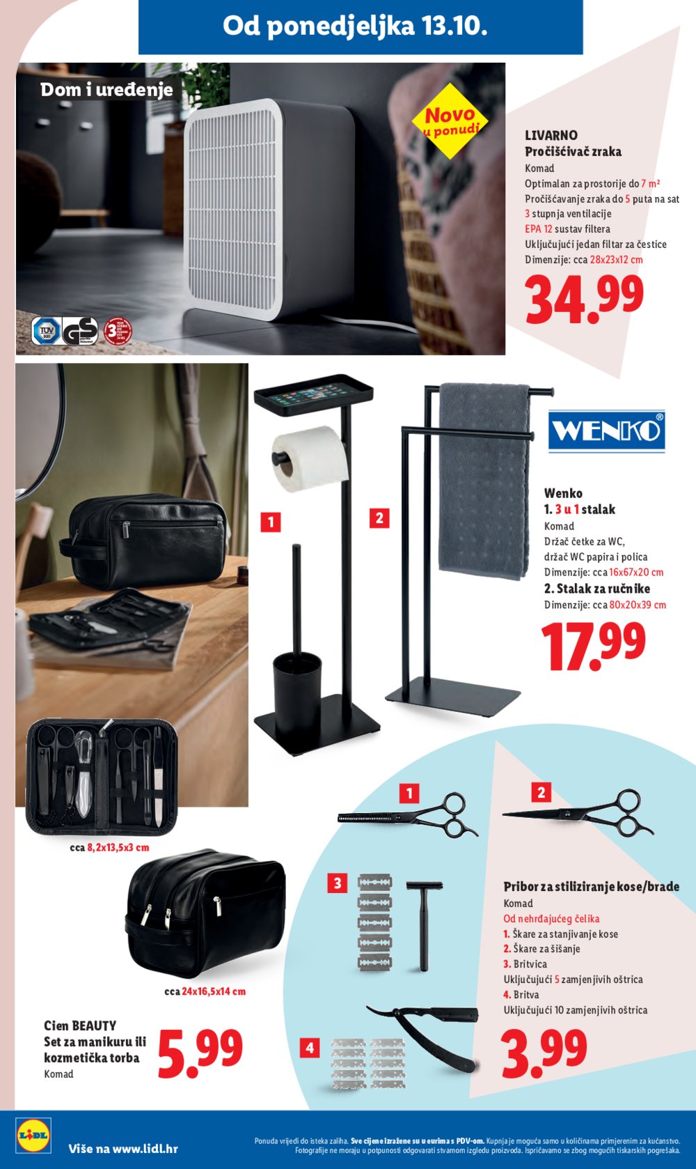 Lidl katalog Super ponuda od ponedjeljka 13.10. - 19.10.2025.