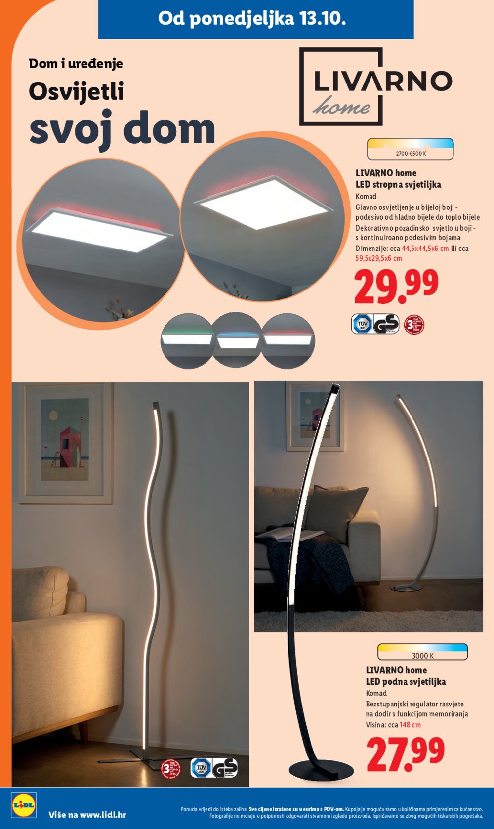 Lidl katalog Super ponuda od ponedjeljka 13.10. - 19.10.2025.