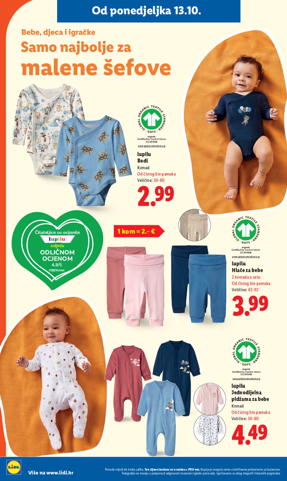 Lidl katalog Super ponuda od ponedjeljka 13.10. - 19.10.2025.