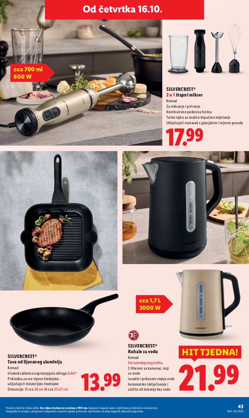 Lidl katalog Super ponuda od ponedjeljka 13.10. - 19.10.2025.