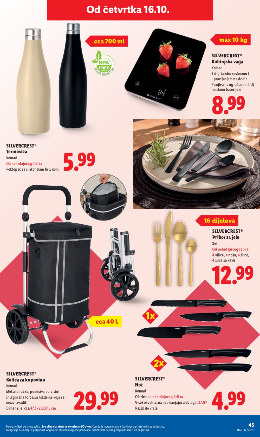 Lidl katalog Super ponuda od ponedjeljka 13.10. - 19.10.2025.