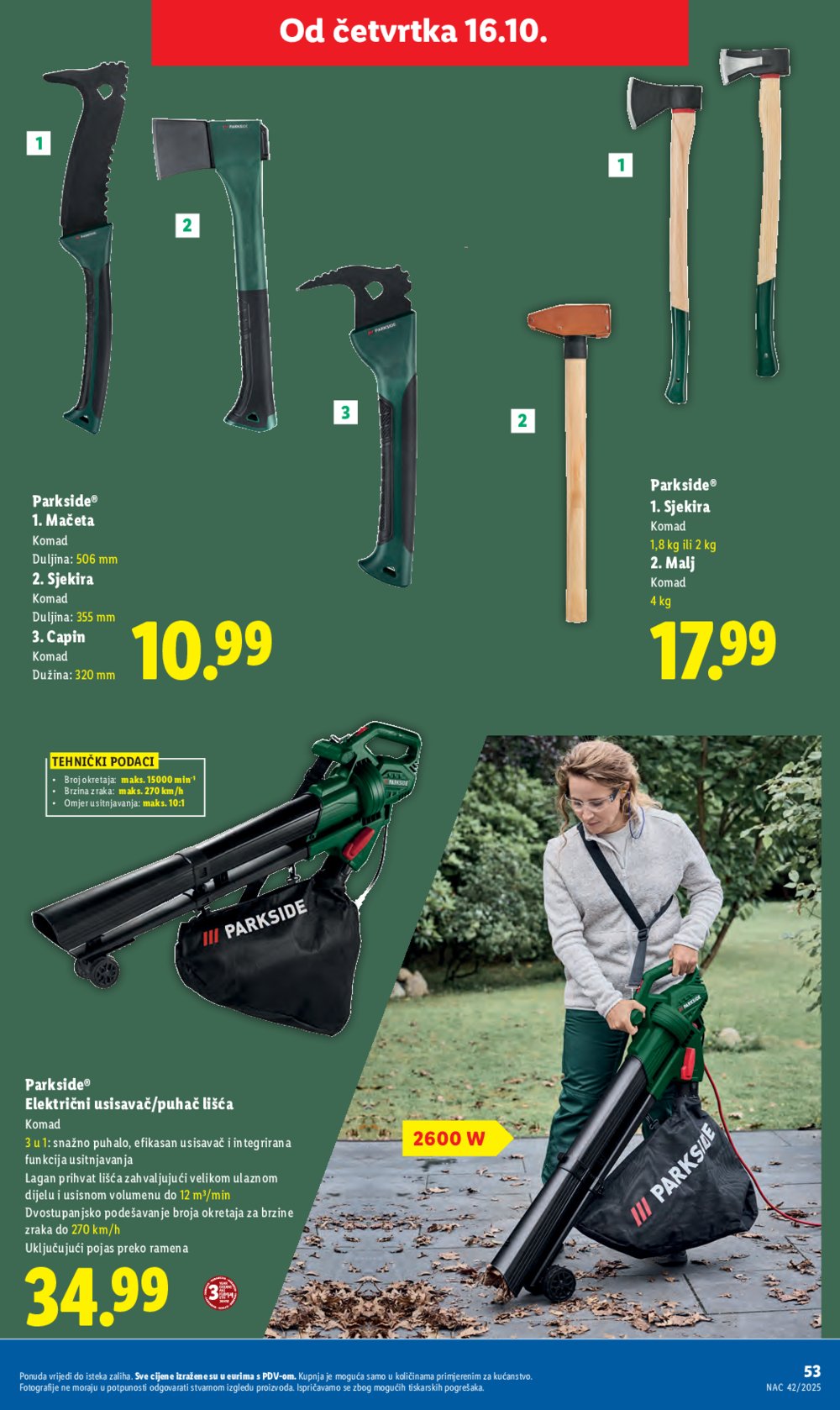 Lidl katalog Super ponuda od ponedjeljka 13.10. - 19.10.2025.