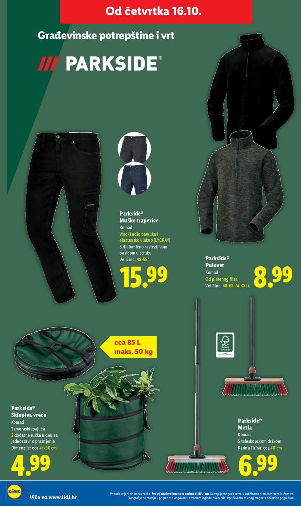 Lidl katalog Super ponuda od ponedjeljka 13.10. - 19.10.2025.