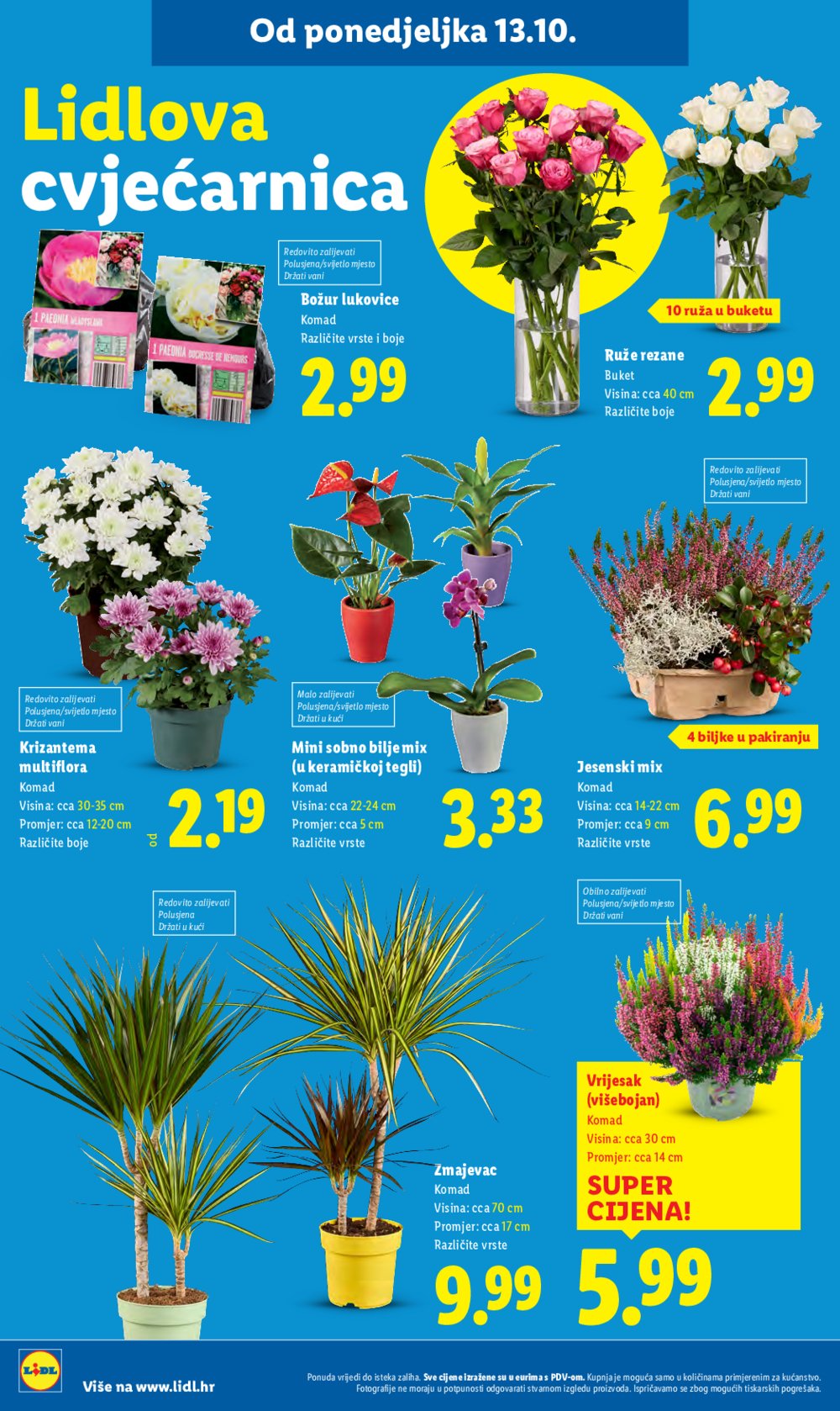 Lidl katalog Super ponuda od ponedjeljka 13.10. - 19.10.2025.