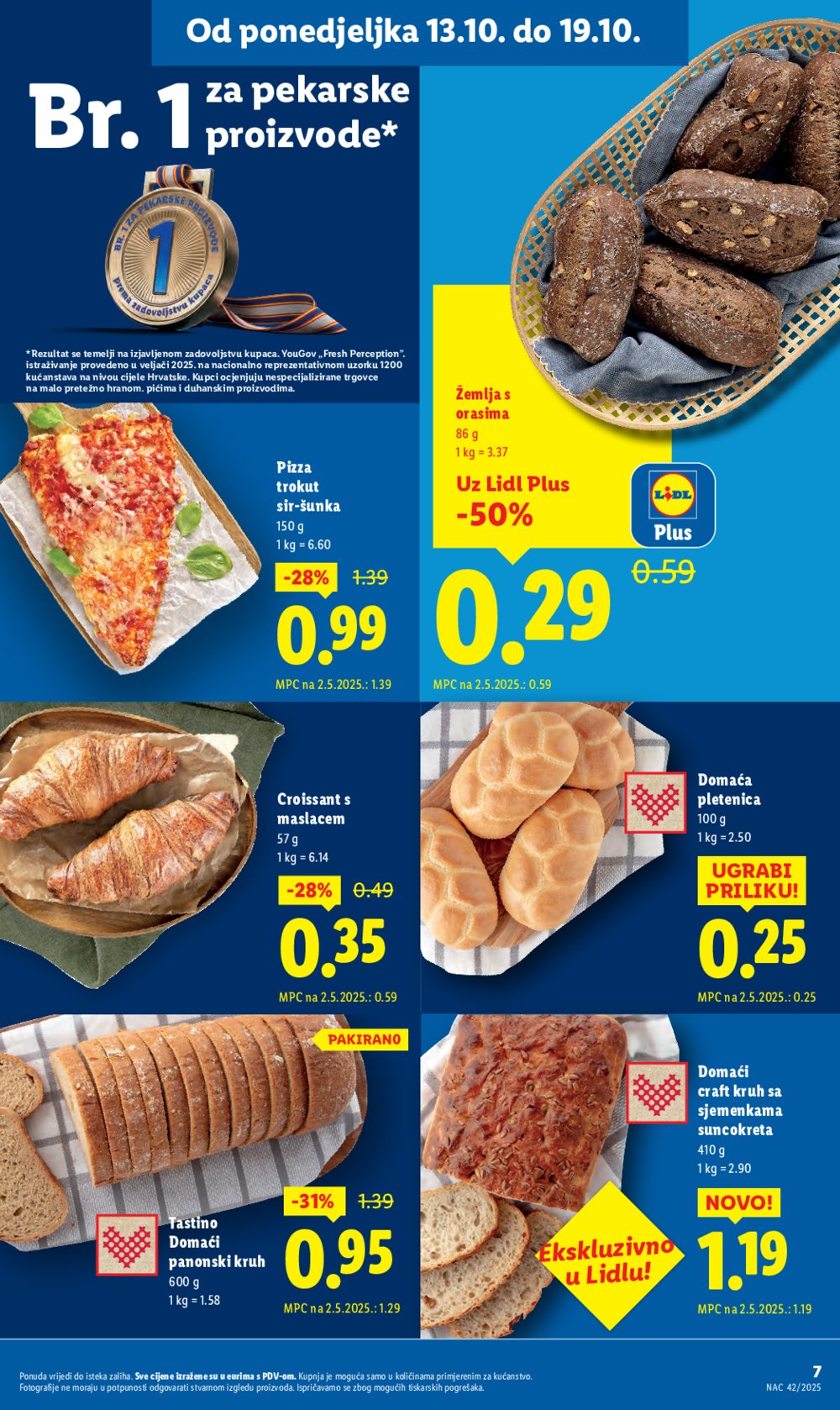 Lidl katalog Super ponuda od ponedjeljka 13.10. - 19.10.2025.