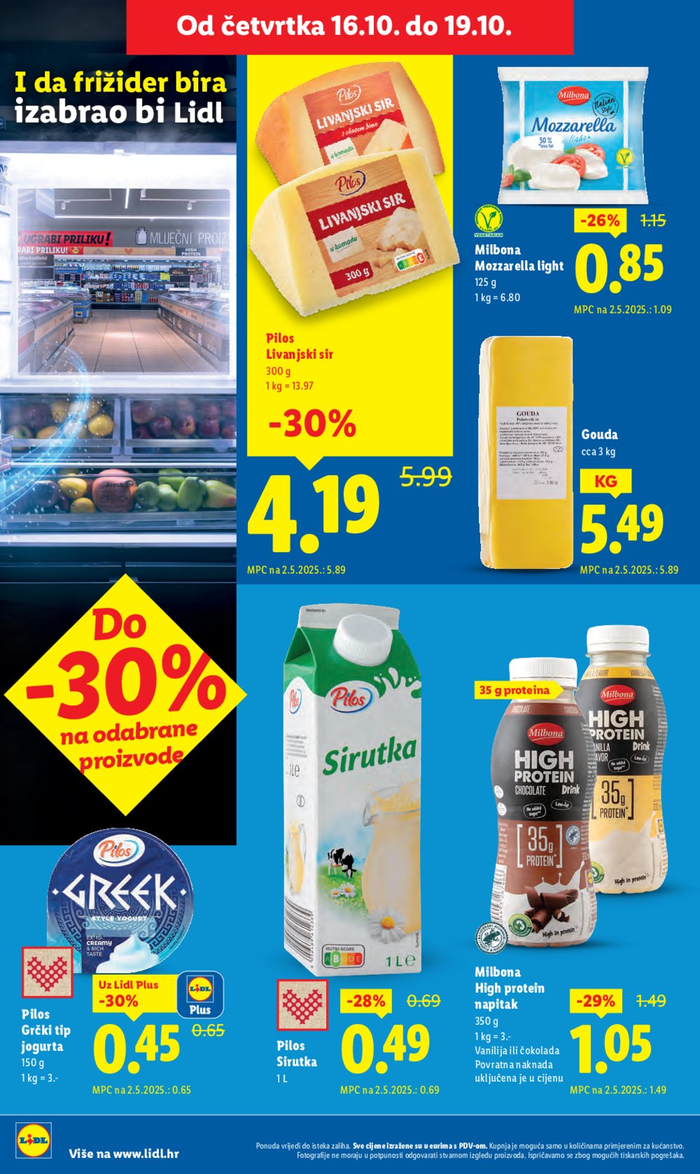 Lidl katalog Super ponuda od ponedjeljka 13.10. - 19.10.2025.