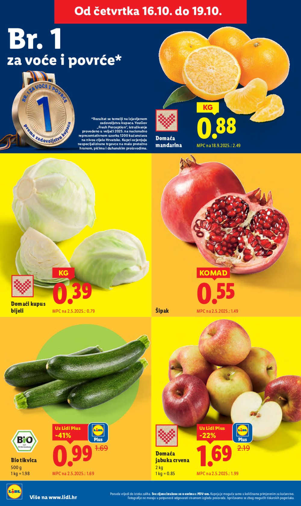 Lidl katalog Super ponuda od ponedjeljka 13.10. - 19.10.2025.