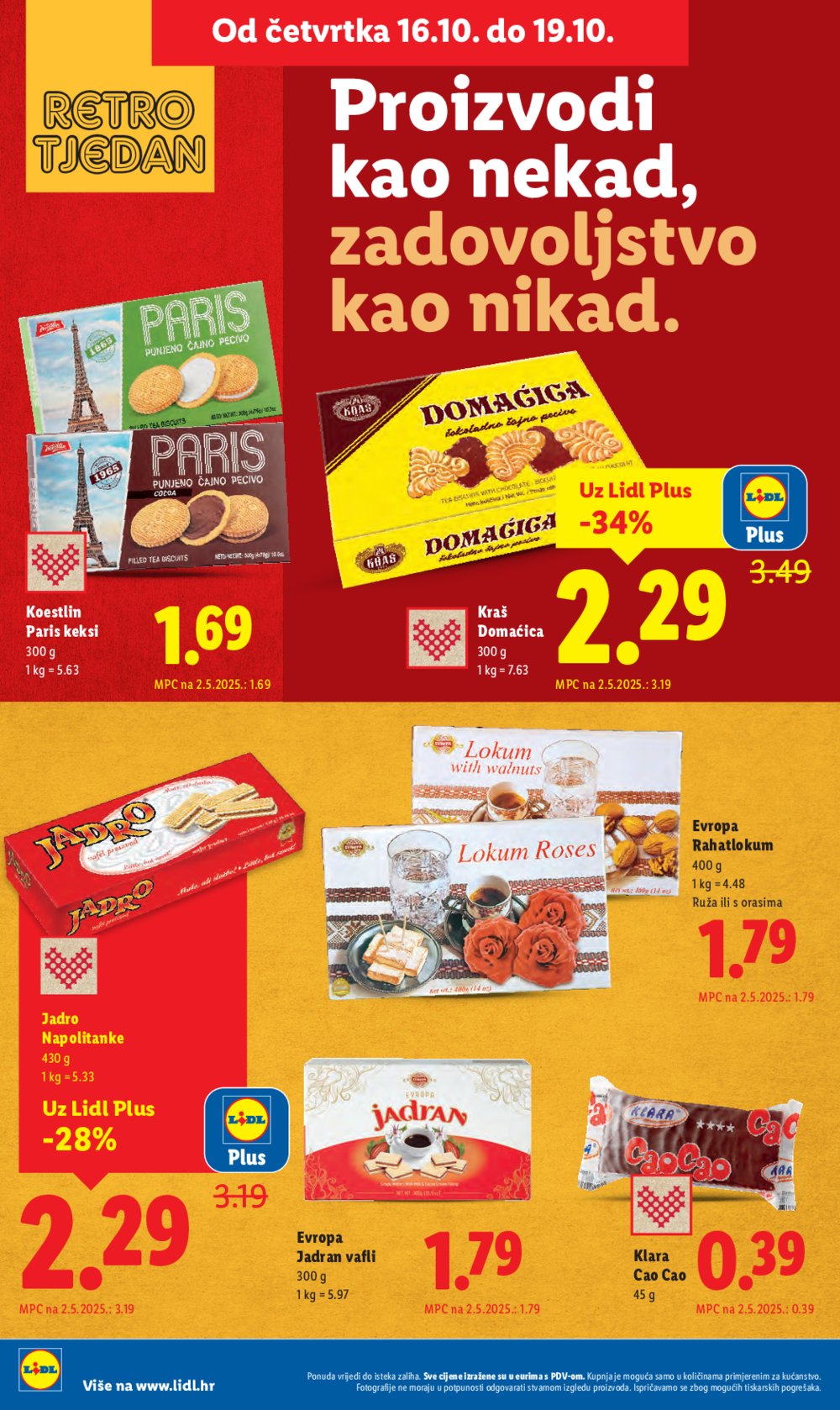 Lidl katalog Super ponuda od ponedjeljka 13.10. - 19.10.2025.