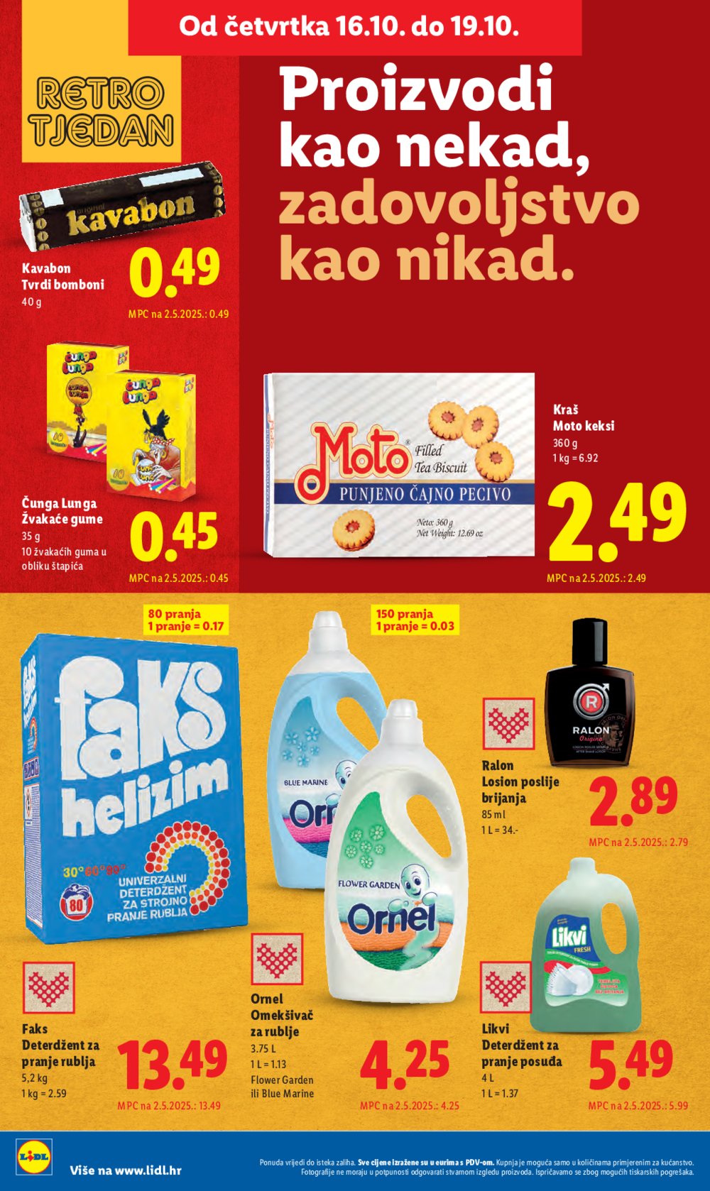 Lidl katalog Super ponuda od ponedjeljka 13.10. - 19.10.2025.