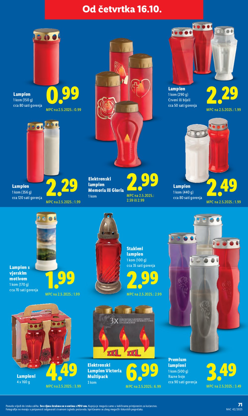 Lidl katalog Super ponuda od ponedjeljka 13.10. - 19.10.2025.