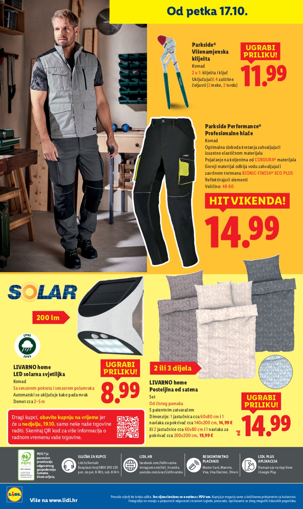 Lidl katalog Super ponuda od ponedjeljka 13.10. - 19.10.2025.