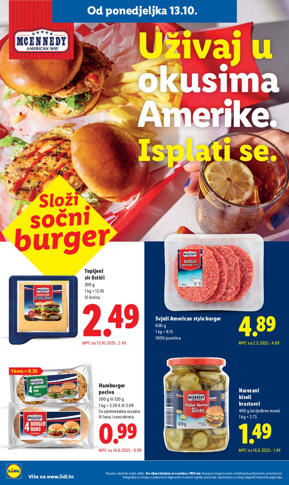 Lidl katalog Super ponuda od ponedjeljka 13.10. - 19.10.2025.