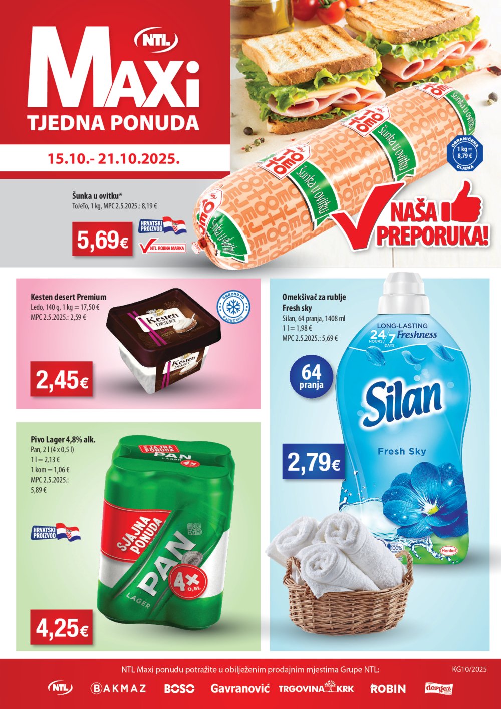 NTL katalog maxi tjedna ponuda 15.10. - 21.10.2025.