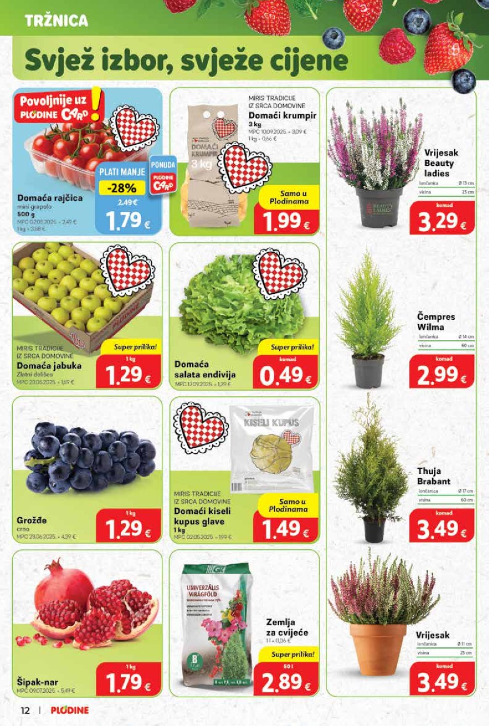Plodine katalog Akcija 08.10.-14.10.2025.