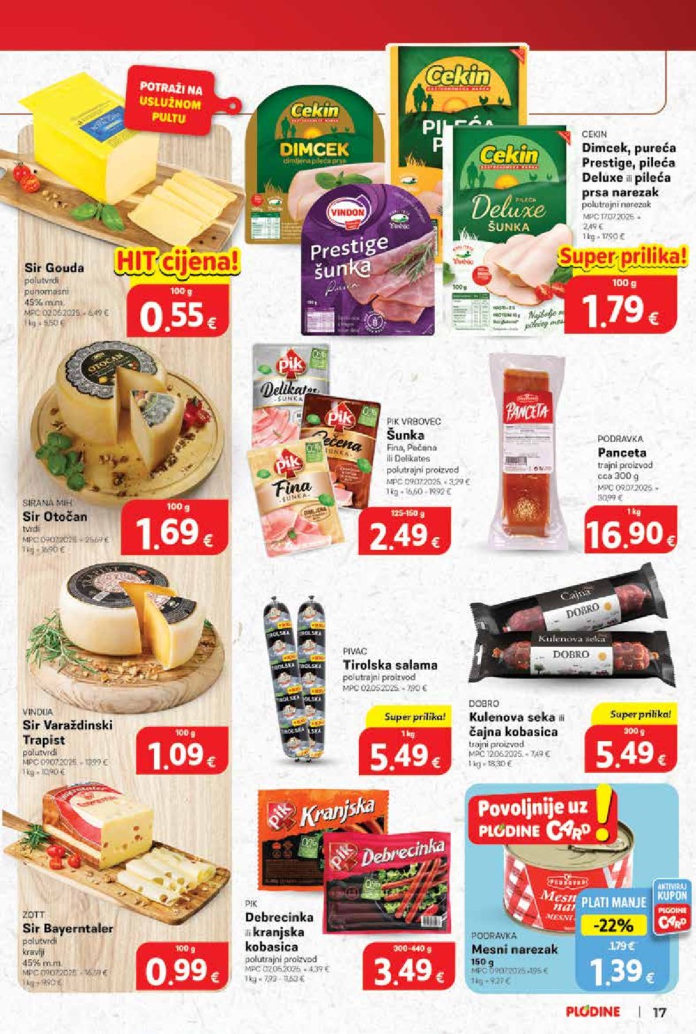 Plodine katalog Akcija 08.10.-14.10.2025.