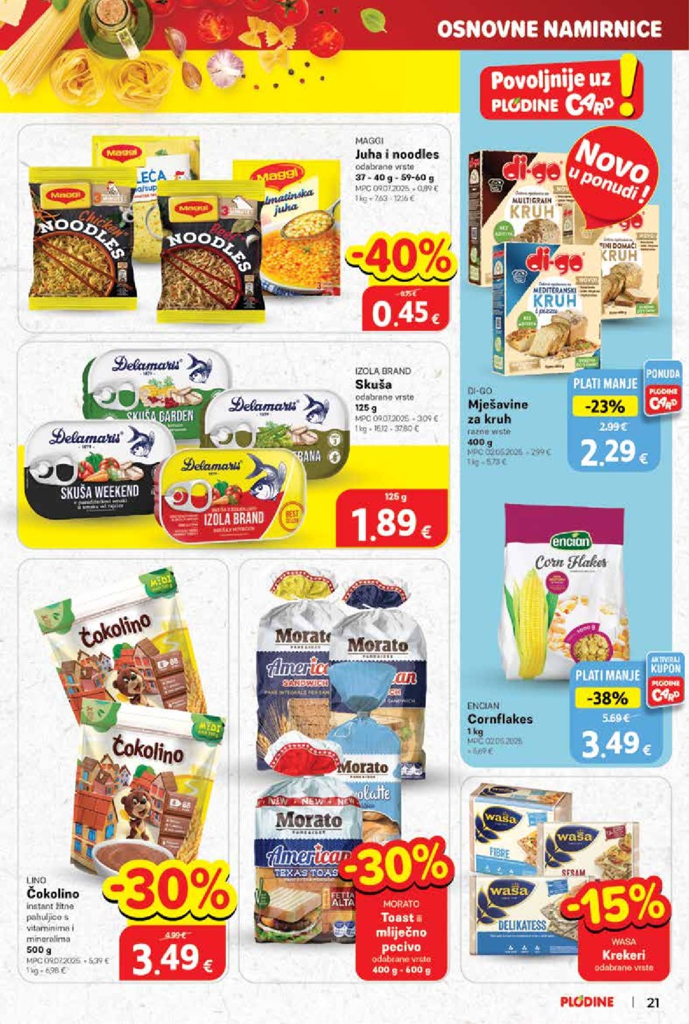 Plodine katalog Akcija 08.10.-14.10.2025.