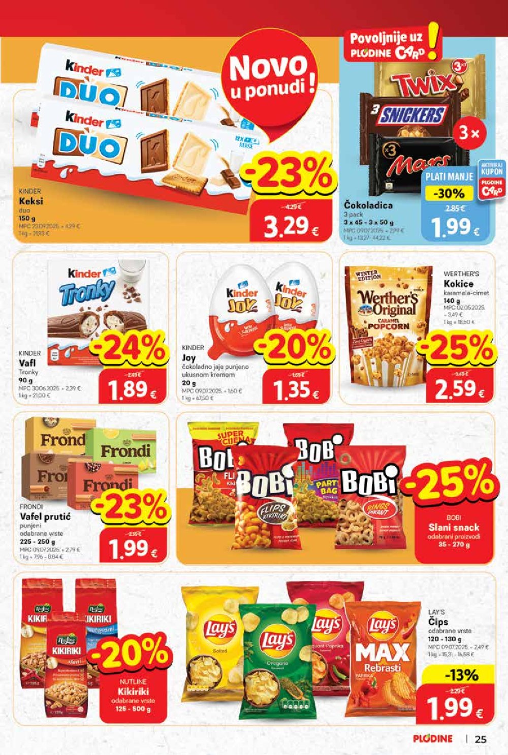 Plodine katalog Akcija 08.10.-14.10.2025.