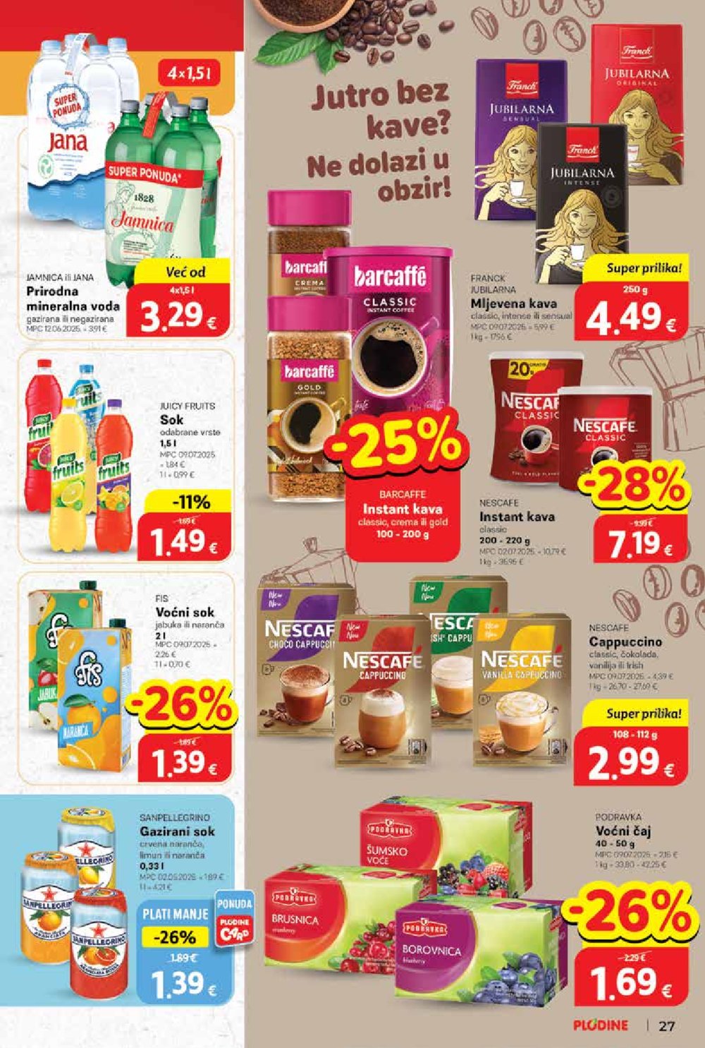 Plodine katalog Akcija 08.10.-14.10.2025.