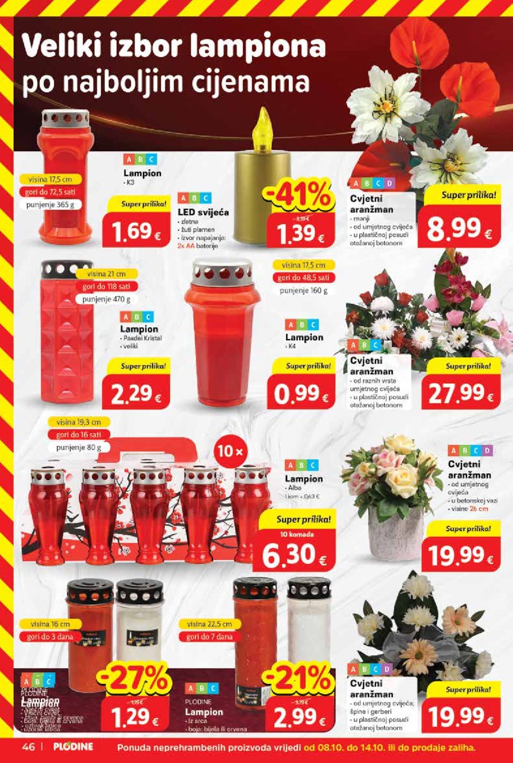 Plodine katalog Akcija 08.10.-14.10.2025.
