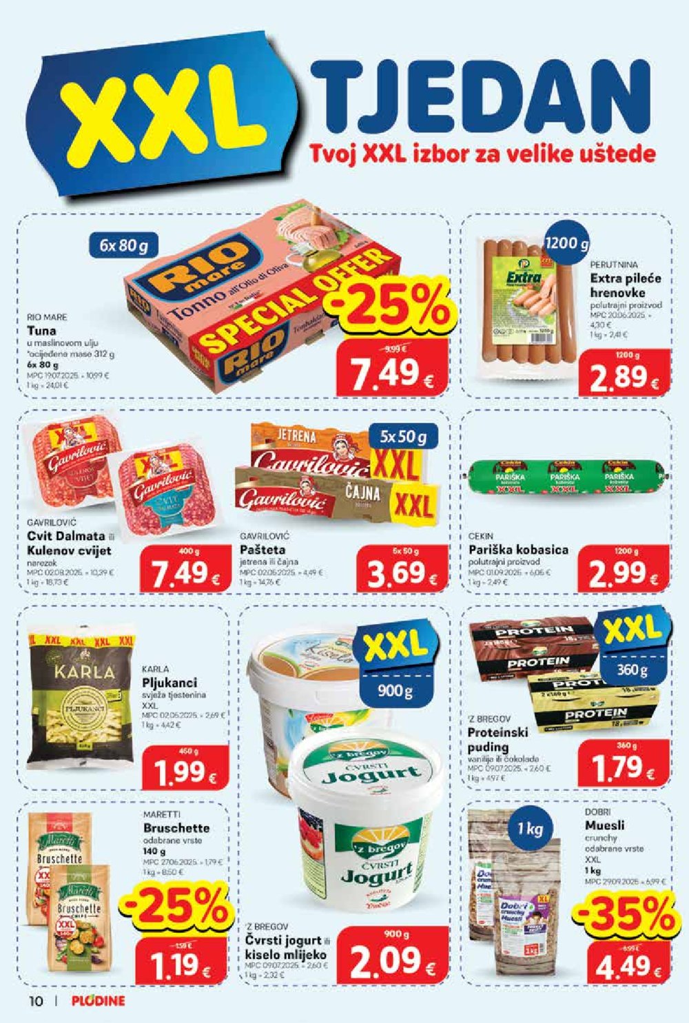 Plodine katalog Akcija 08.10.-14.10.2025.