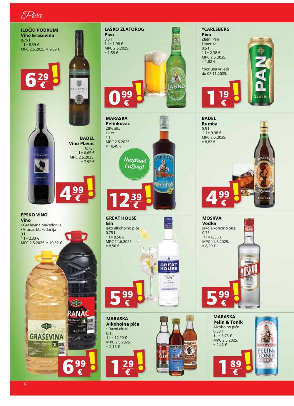 Ribola Ultra Gros katalog Akcija 08.10. - 14.10.2025.