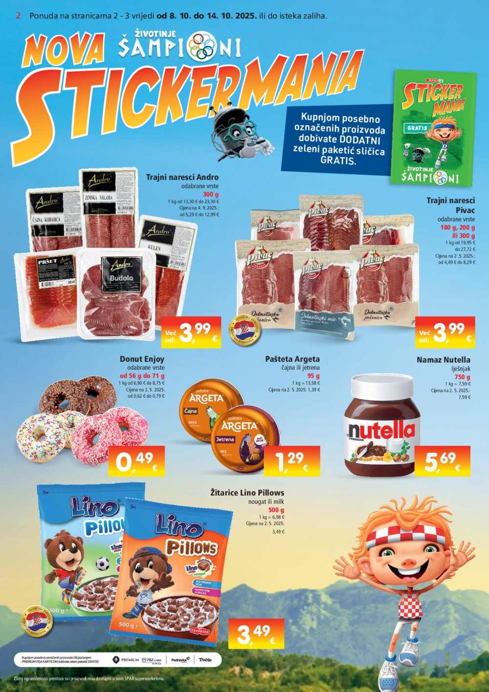 Spar katalog Akcija 08.10. - 14.10.2025.