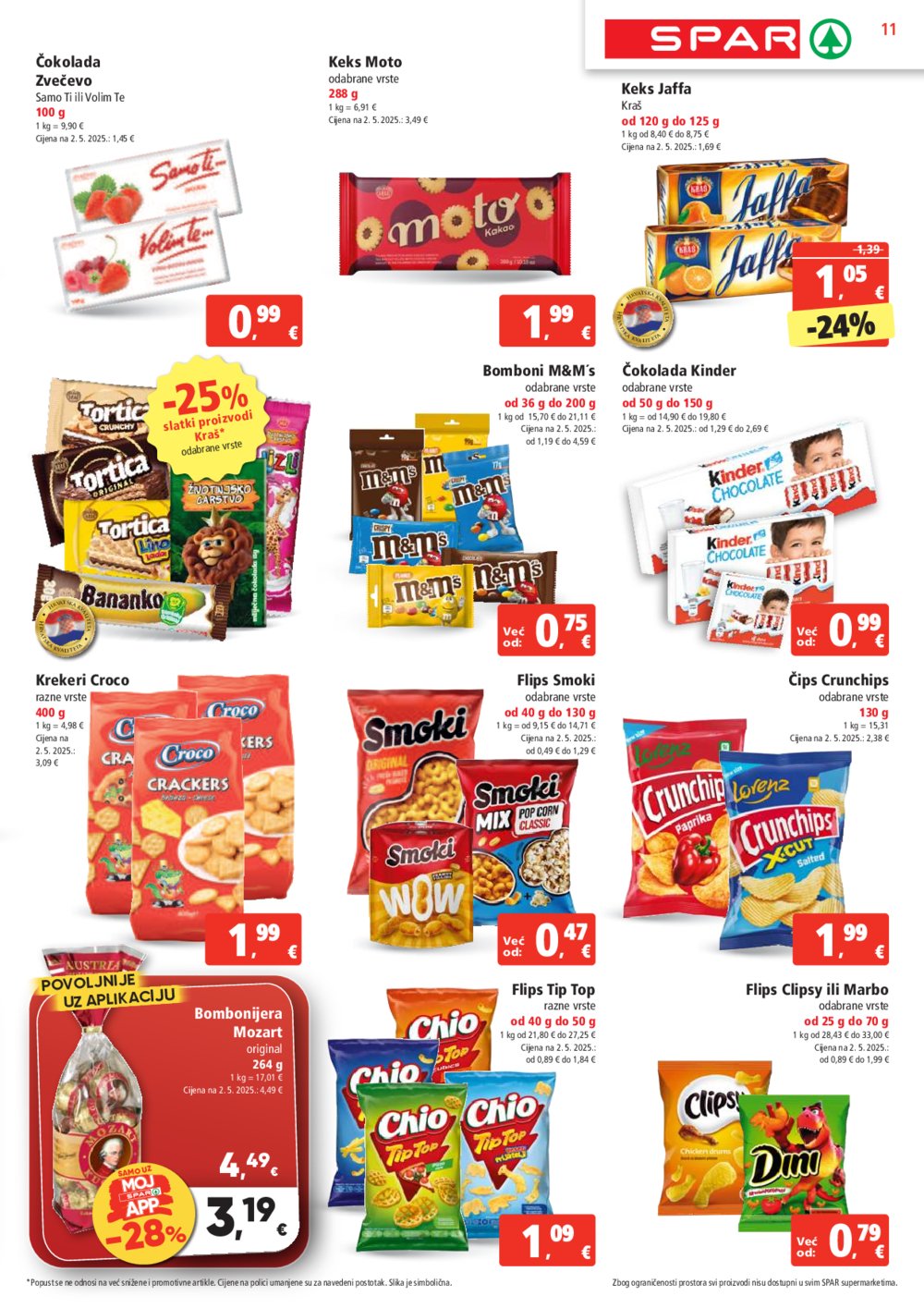 Spar katalog Akcija 08.10. - 14.10.2025.