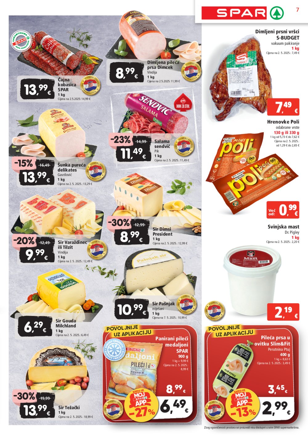 Spar katalog Akcija 08.10. - 14.10.2025.