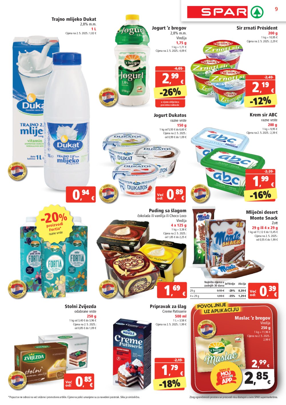 Spar katalog Akcija 08.10. - 14.10.2025.