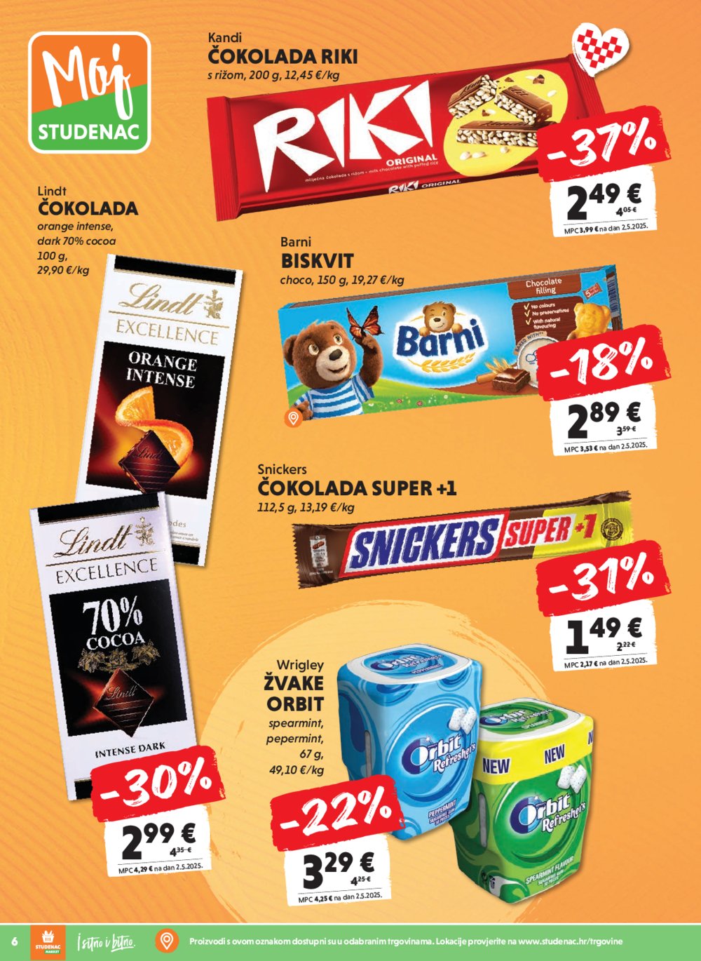 Studenac katalog Moj Studenac 08.10. - 14.10.2025.