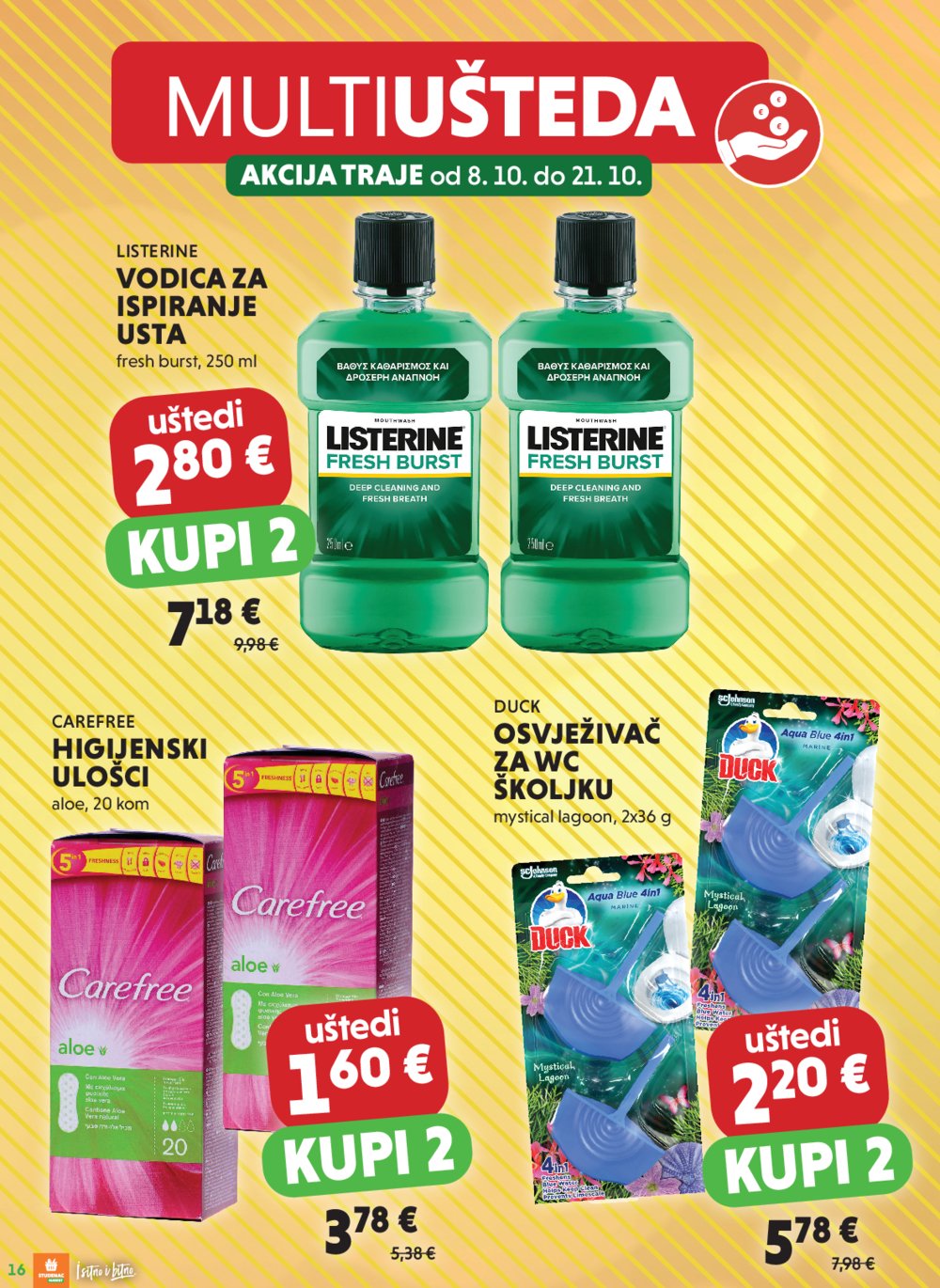 Studenac katalog Multiušteda 08.10. - 21.10.2025.