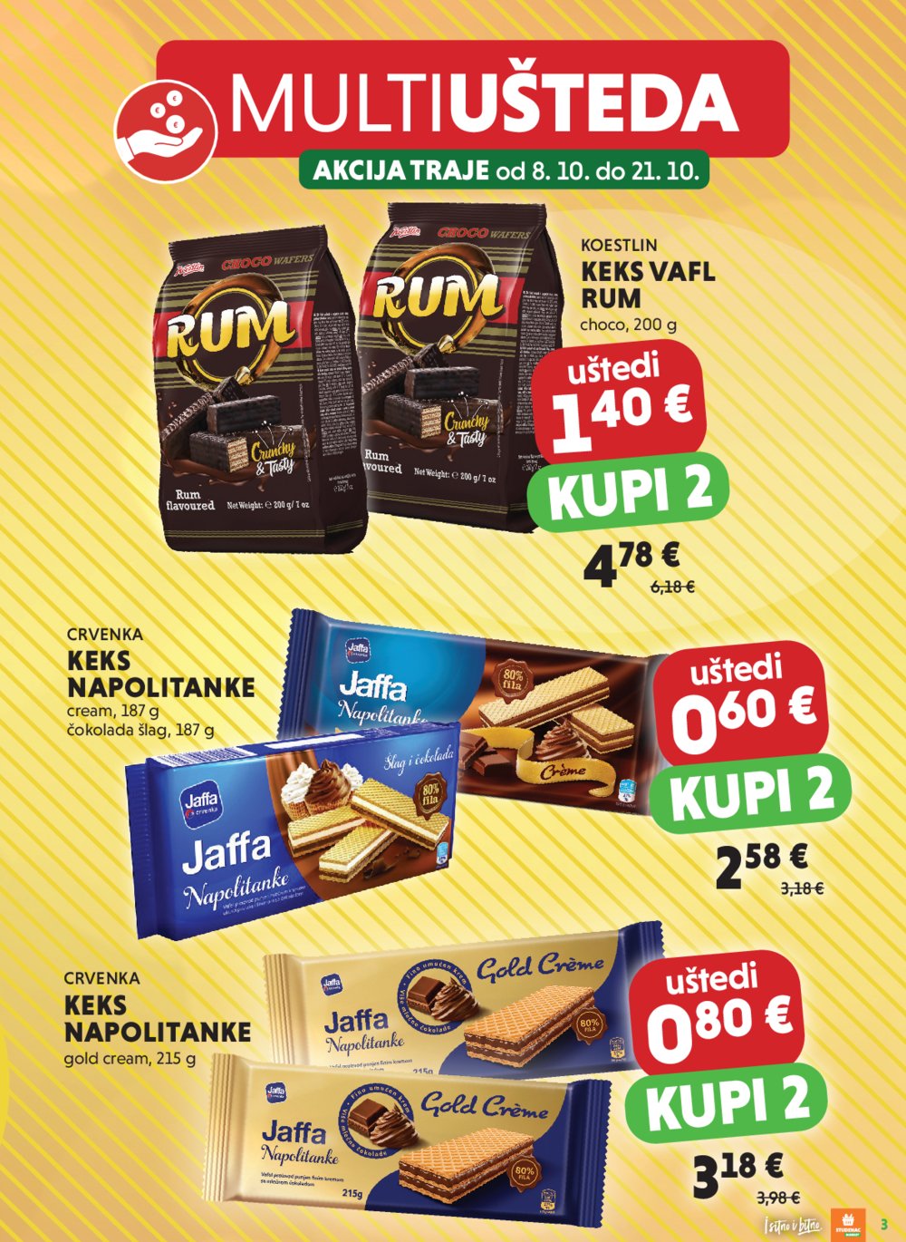 Studenac katalog Multiušteda 08.10. - 21.10.2025.
