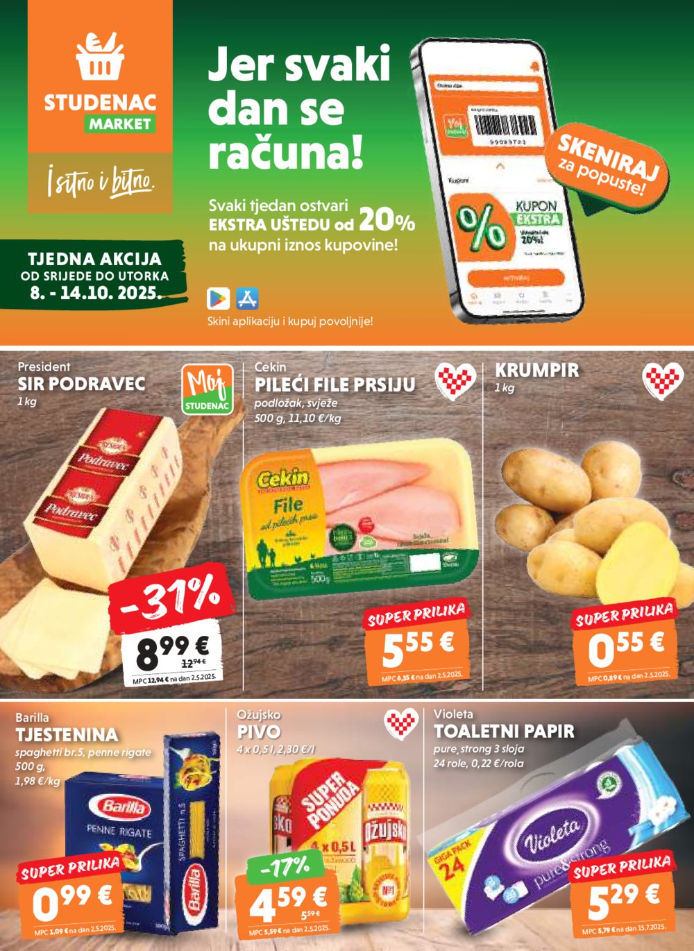Studenac Tjedni katalog 08.10. - 14.10.2025.