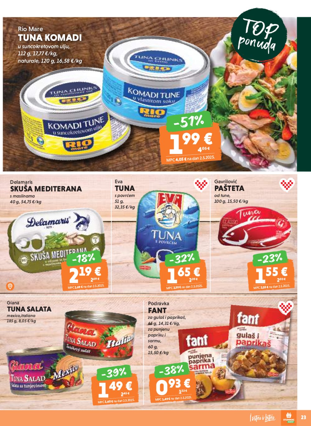 Studenac Tjedni katalog 08.10. - 14.10.2025.