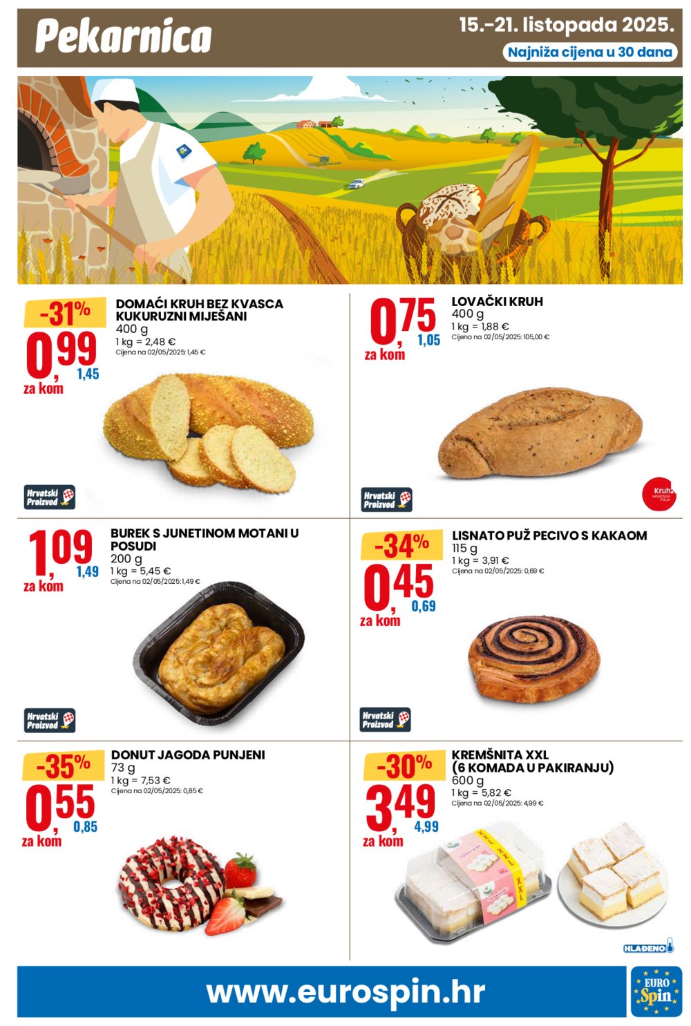 Eurospin katalog Pametna kupnja 15.10. - 21.10.2025.