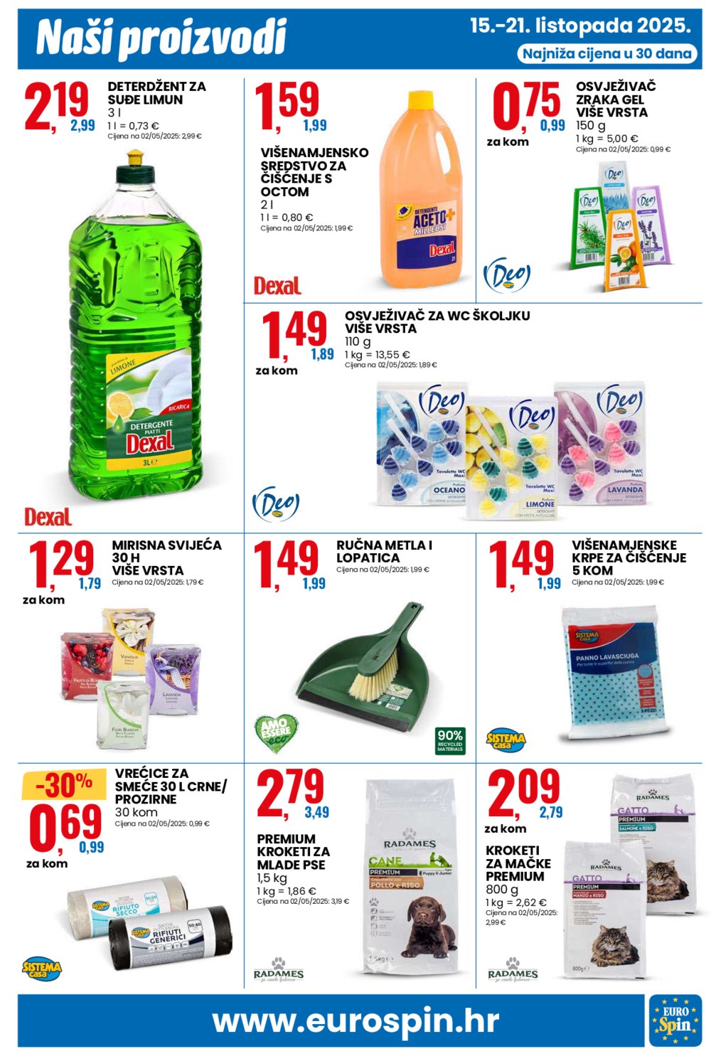 Eurospin katalog Pametna kupnja 15.10. - 21.10.2025.