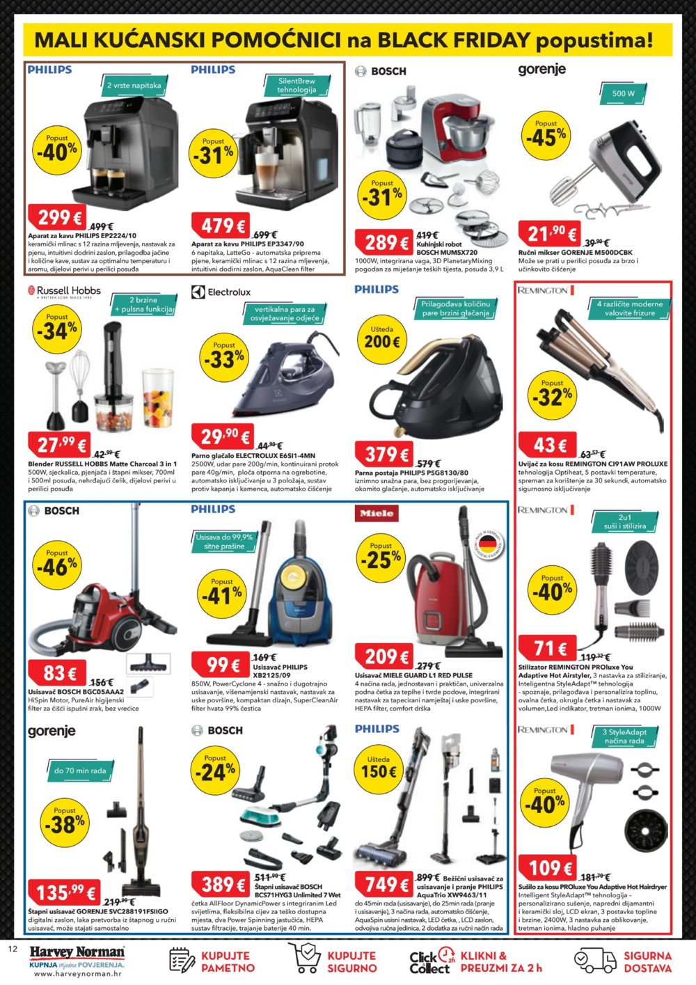 Harvey Norman katalog Black Friday - Nemoj Čekati 16.10.-03.11.2025.